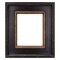 Museum Plein Aire Ornate Picture Frame, Antique Black w/ Gold Oil Painting Frames | High-End Antique Style Frames | Open Back Frames with No Glass or Baking